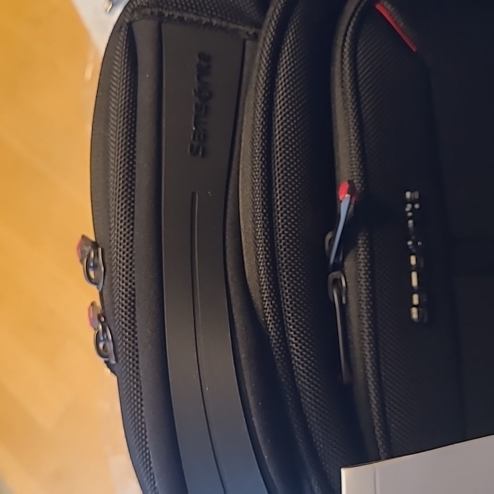 Samsonite Xenon 4.0 Slim Black Laptop Backpack NWT - Picture 7 of 13
